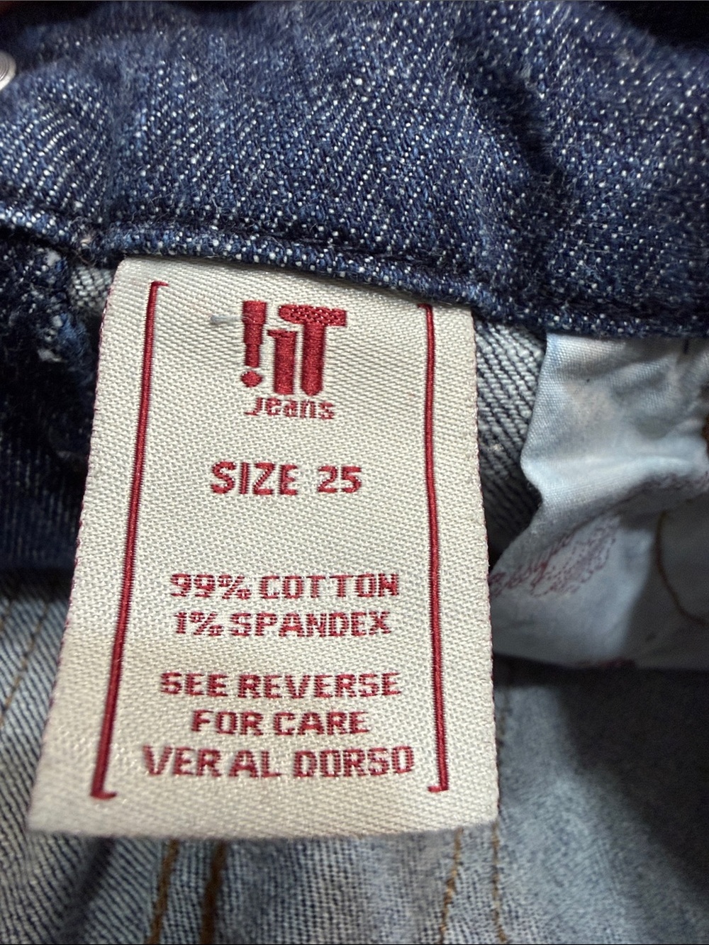 !it jeans Women's Mid-Length Denim Bermuda Shorts — Dark Blue - Picture 7 of 9